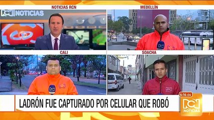 Capturan a ladrón luego de rastrearlo por el GPS del celular que se robó en Cali