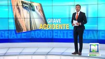 En video quedo registrado el momento en que una menor fue atropellada en el sur de Bogotá