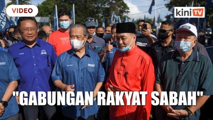 Muhyiddin: PN, BN, PBS in Sabah now known as Gabungan Rakyat Sabah