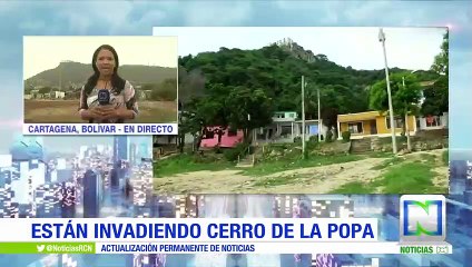 下载视频: Ciudadanos venezolanos estarían construyendo cambuches en el Cerro de La Popa