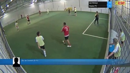 But de Quentin (6-11) - Les Mickeys Vs Soyeux FC - 10/09/20 19:00 - LIGUE 4 - Poitiers Game Parc