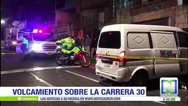 Exceso de velocidad genera varios accidentes en Bogotá