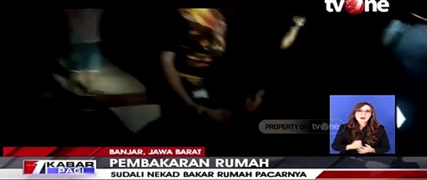 Seorang Pria Nyaris Diamuk Massa Gegara Nekat Bakar Rumah