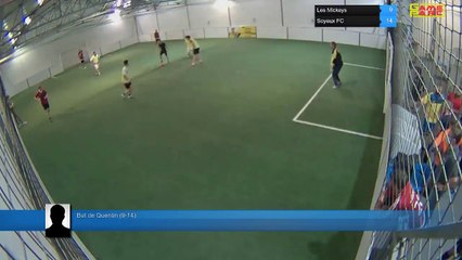 But de Quentin (9-14) - Les Mickeys Vs Soyeux FC - 10/09/20 19:00 - LIGUE 4 - Poitiers Game Parc