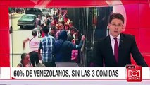 6 de cada 10 venezolanos comen solo una o dos veces al día, según informe