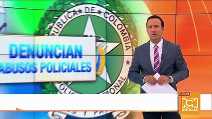 Habitantes de Bogotá protestan contra supuestos abusos policiales