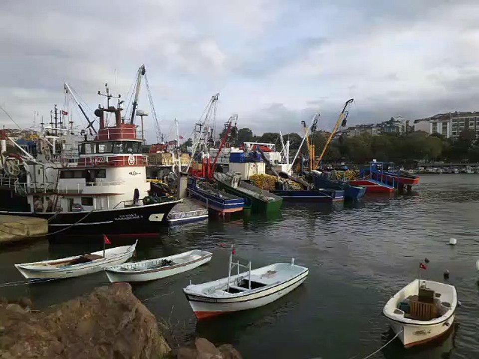 balıkçılar mola verdi