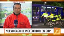 Conductor evitó robo en el Sitp de Bogotá