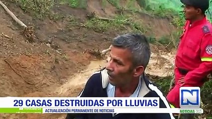 Norte de Santander: deslizamiento y creciente de quebrada dejan 2.000 damnificados