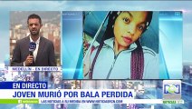 Joven de 15 años murió por una bala perdida en Medellín