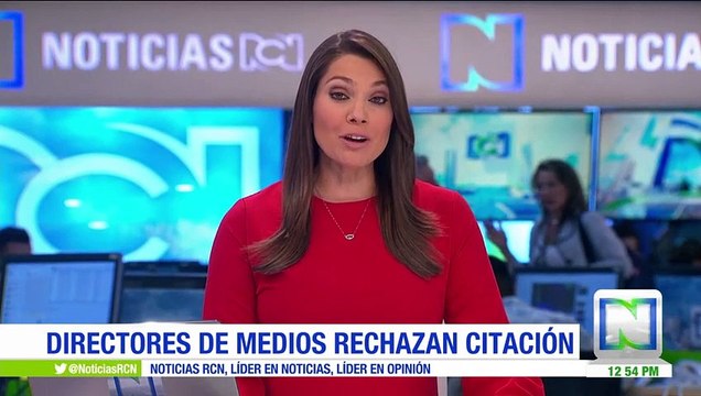 Directores de medios de comunicación rechazaron citación de comando militar a periodista