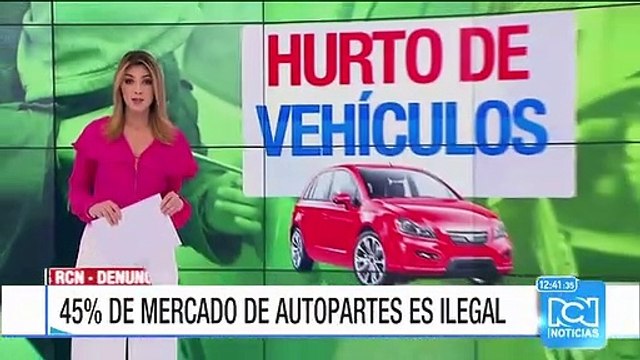 Está disparada la venta de autopartes robadas en el país
