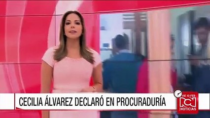 Dos horas duró la declaración de la exministra Cecilia Álvarez en la Procuraduría
