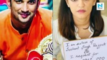 Sushant Singh Rajput's sister Shweta urges all to feed poor & pray for truth to surface