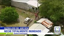 Sobrevuelo por las inundaciones en Antioquia