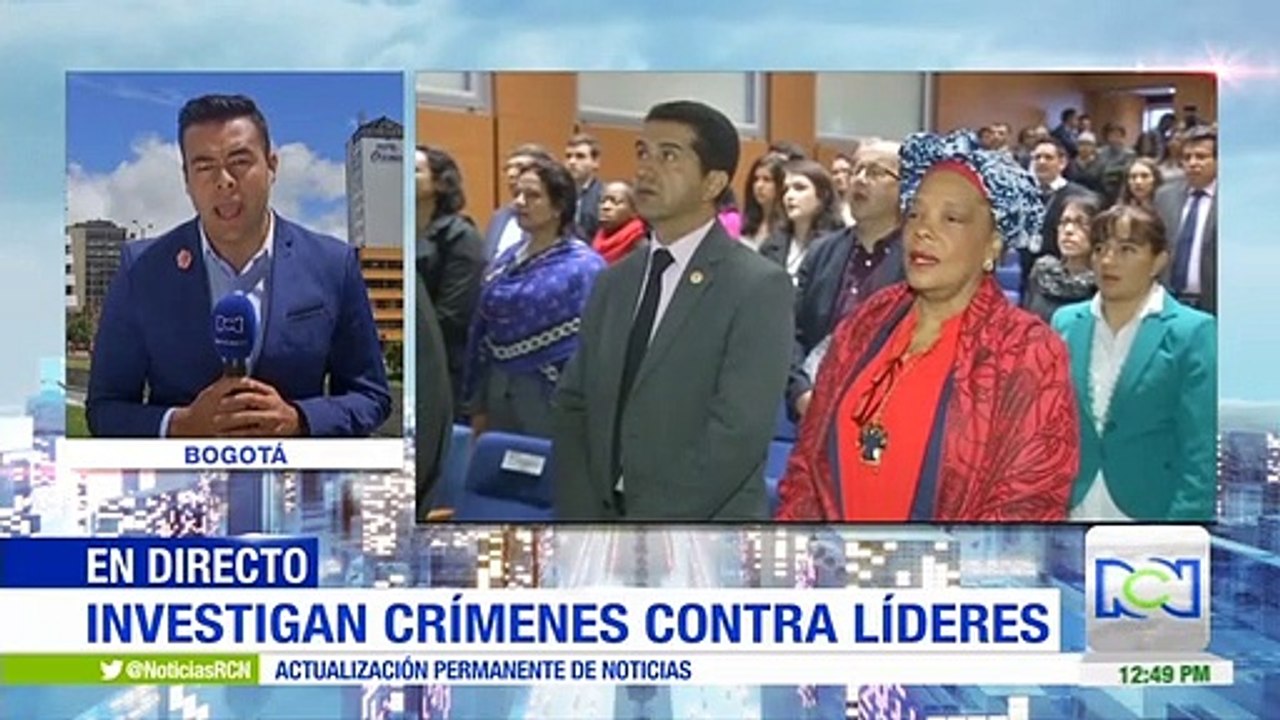 Autoridades se pronuncian sobre asesinatos y amenazas a líderes sociales