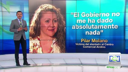 "El Gobierno no me ha dado absolutamente nada": víctima del atentado en el Andino