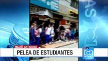 Fuerte gresca entre estudiantes de un colegio de Itagüí, Antioquia