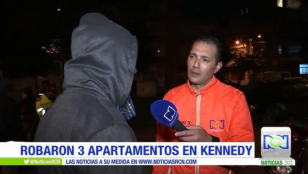 Delincuentes roban tres apartamentos en un edificio del barrio Valladolid en Bogotá