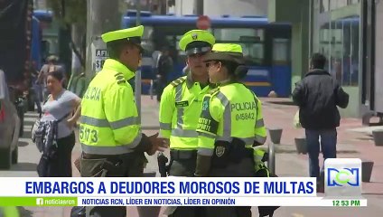 Download Video: Comienzan en Bogotá los embargos a deudores morosos por multas de tránsito