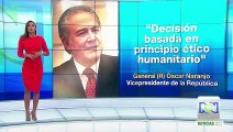 Vicepresidente sobre Santrich: “su traslado no interrumpe procesos judiciales”