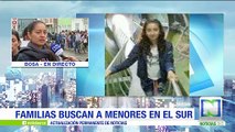 Niñas de 11 y 12 años llevan 24 horas desaparecidas en Bosa, sur de Bogotá