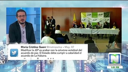 ¿Cree que el próximo gobierno debería impulsar una reforma a la Justicia Especial para La Paz?
