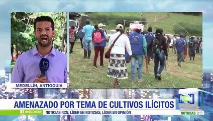 Amenazan al líder social Edwin Villegas en Antioquia