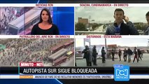 Disturbios y bloqueos en estaciones de Transmilenio de Soacha, Cundinamarca
