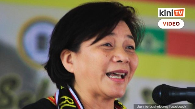 Jannie Lasimbang calon DUN Kapayan mula kempen dengan nyanyian lagu