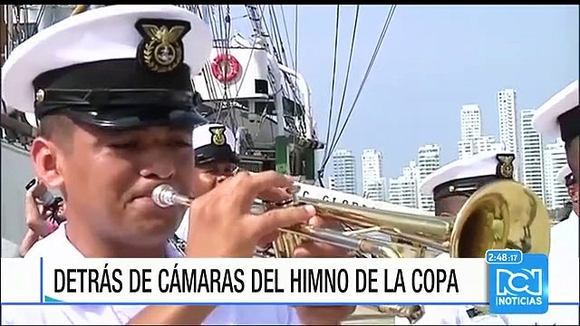 El detrás de cámaras del himno de la Copa América Centenario