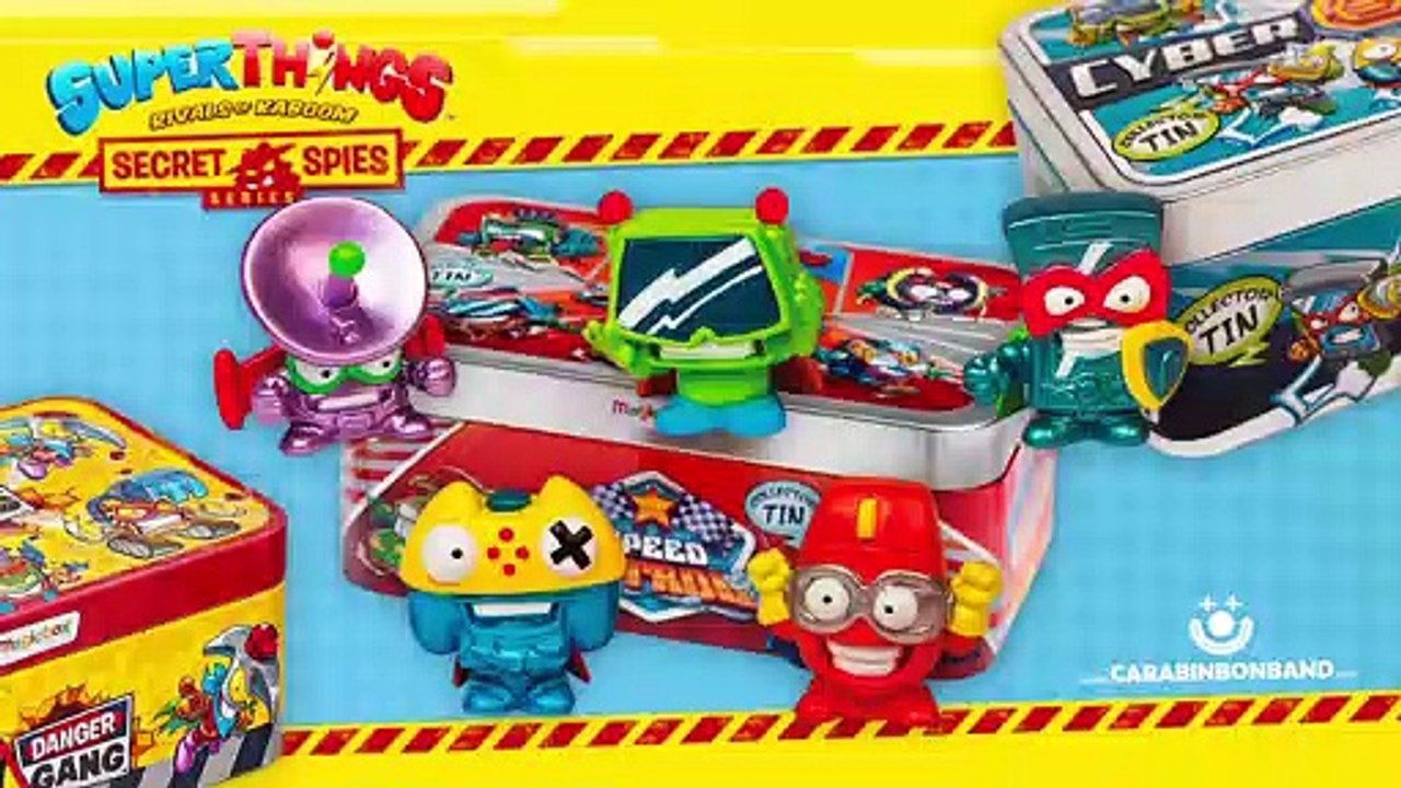 #SUPERZINGS - Todas las LATAS de COLECCIONISTAS de los #SUPERTHINGS - By CARA BIN BON BAND