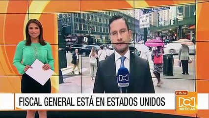 Inicia visita del fiscal Néstor Humberto Martínez a Estados Unidos