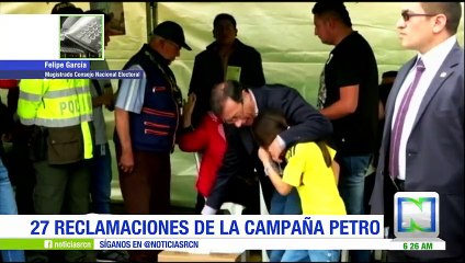 Magistrado del CNE explica en qué consiste reclamación de Gustavo Petro sobre resultados en primera vuelta