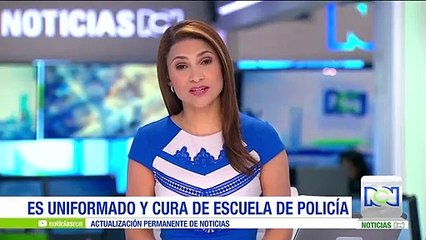 Hombre cumple labor espiritual y de seguridad siendo policía y cura a la vez