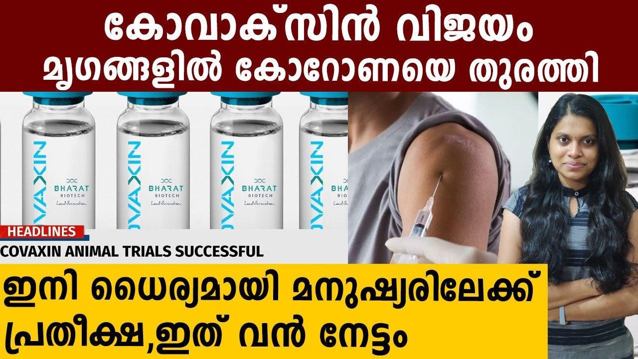 Covaxin vaccination found effective in non-human primates‌ | Oneindia Malayalan