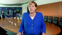 Merkel: Demokratische Werte mit ganzer Kraft verteidigen