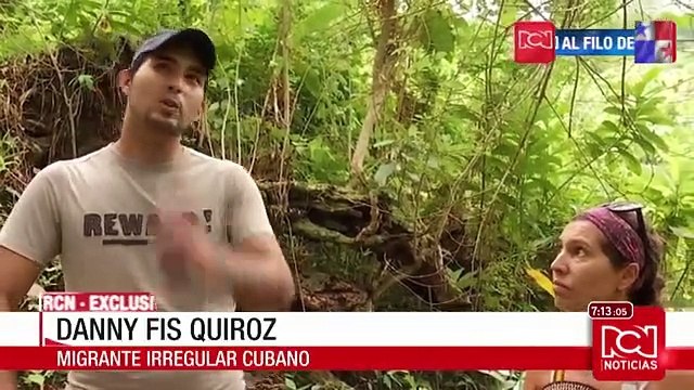 La travesía de migrantes cubanos que intentan cruzar la frontera entre Colombia y Panamá