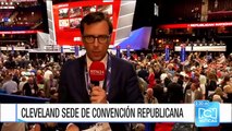 En medio de fuertes medidas de seguridad, inicia la convención republicana en Ohio