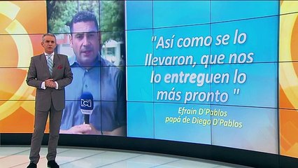 "Gracias por el apoyo que hemos recibido": familia de Diego DPablos