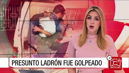 Presunto ladrón de celular fue golpeado por la comunidad en Cali