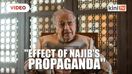 Mahathir: Slim by election loss was effect of Najib's propaganda
