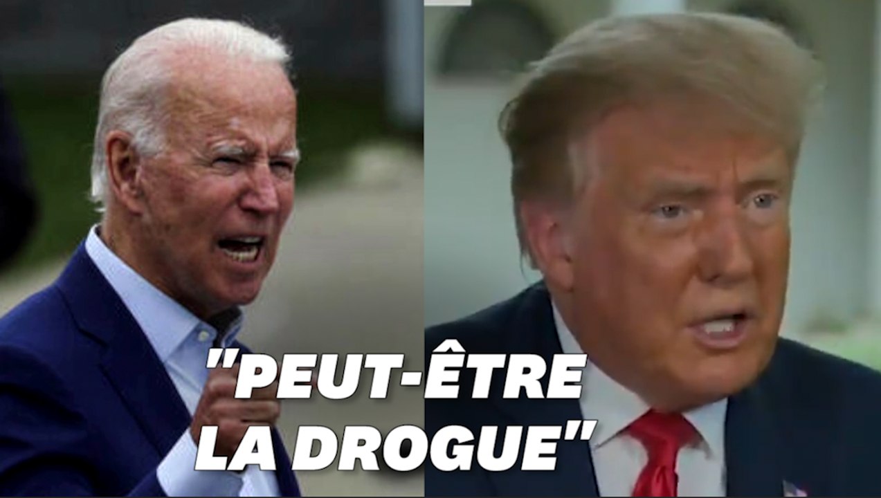 Trump accuse Biden de se droguer pour tenir le coup pendant la campagne