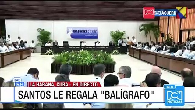 Presidente Santos: el acuerdo final se firmará en Colombia