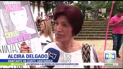 Niña desaparecida fue hallada sin vida y con señales de violencia en Curití, Santander