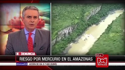 Denuncian que niños del Amazonas están afectados por el mercurio