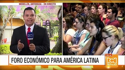 600 empresarios de 34 países se dan cita en Medellín para el Foro Económico Mundial