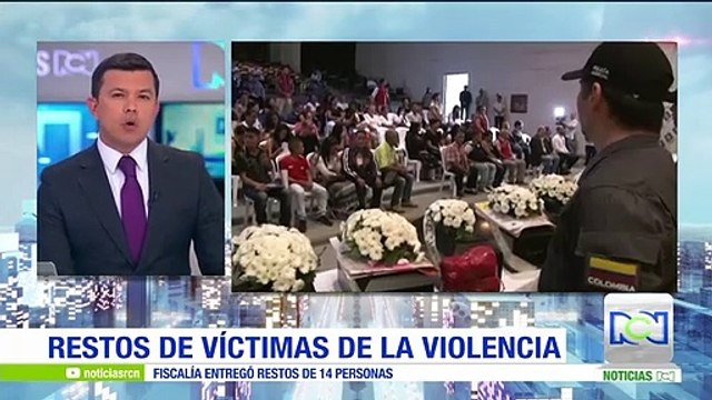Fiscalía entrega restos de 14 personas desaparecidas y ubicadas en fosas comunes en el Valle de Aburrá
