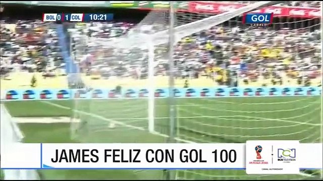 James Rodríguez llegó a los 100 goles como profesional