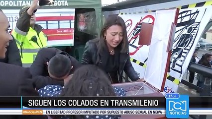 Más de 1.000 comparendos aplicados a colados en Transmilenio